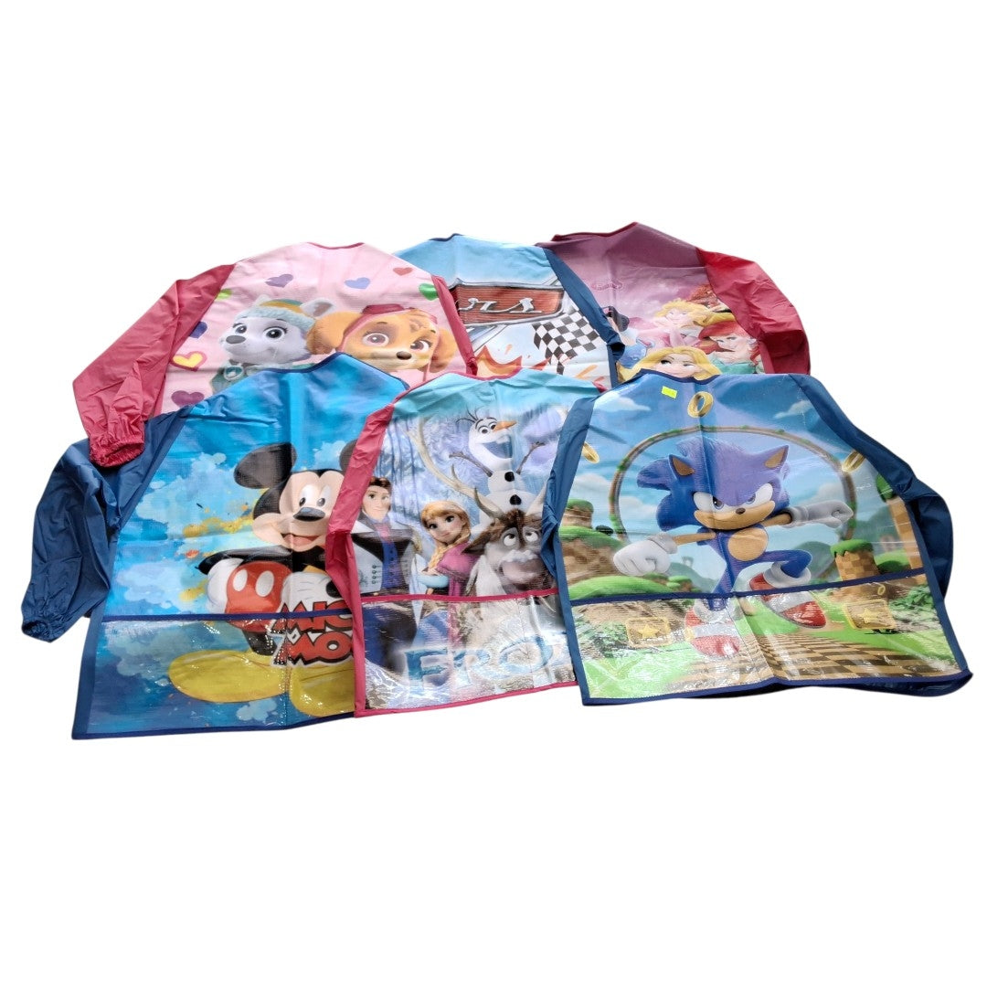 Batas plastificadas con manga