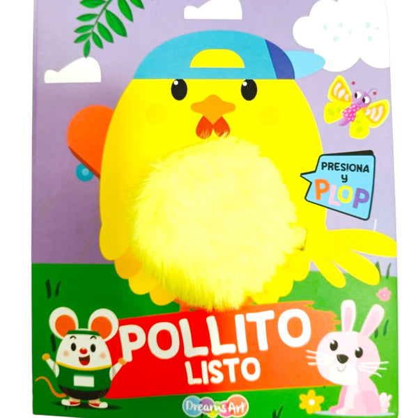 Pollito Listo - Presiona y plop – Librería Punto de Lectura